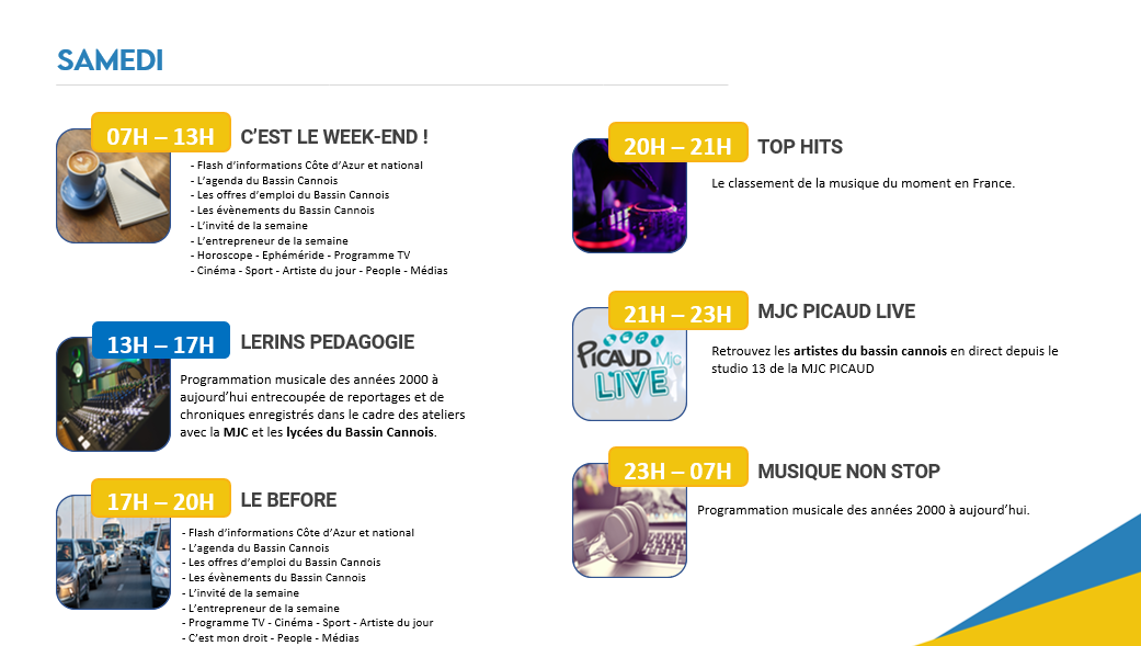 Grille des programmes